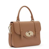 Lancaster Marble Touch Sac A Main Cuir 571-64 Camel