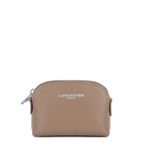 Lancaster- Porte-monnaie-Ligne Smooth-Praline