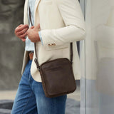 Arthur & Aston – Sac Bandoulière- Diego- Châtaigne