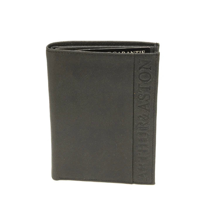 ARTHUR ET ASTON PORTEFEUILLE CUIR VACHETTE MARRON 1438-805