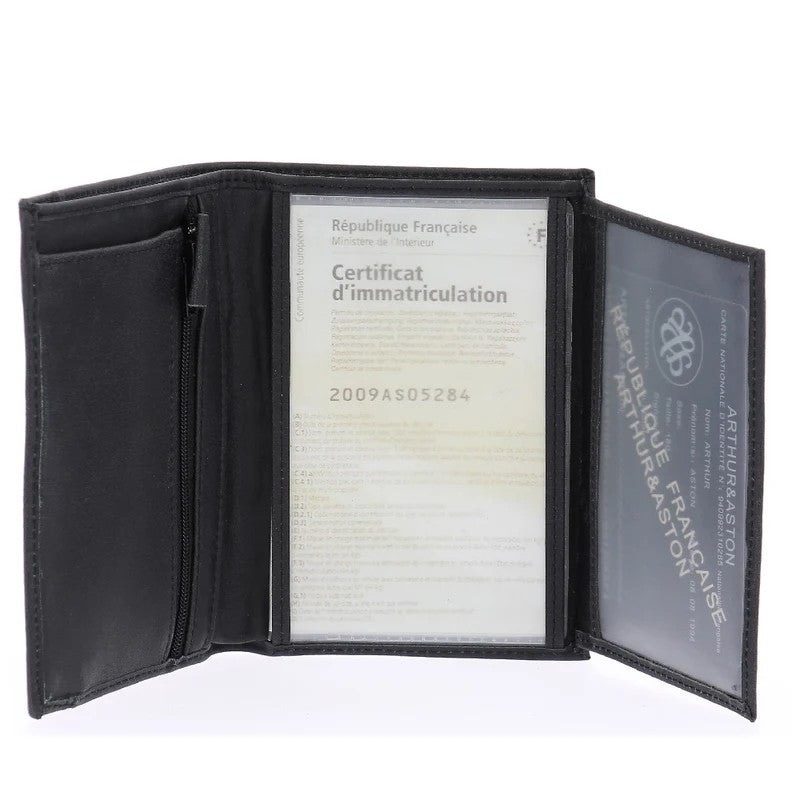 Portefeuille Diego cuir vachette - Arthur & Aston 1438-805