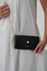 Lancaster- Petite Pochette- Ligne Mademoiselle Grace- Noir