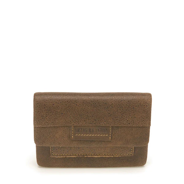 ARTHURT ET ASTON PORTE-MONNAIE RABAT MARCO CUIR 2158-949 CHATAIGNE