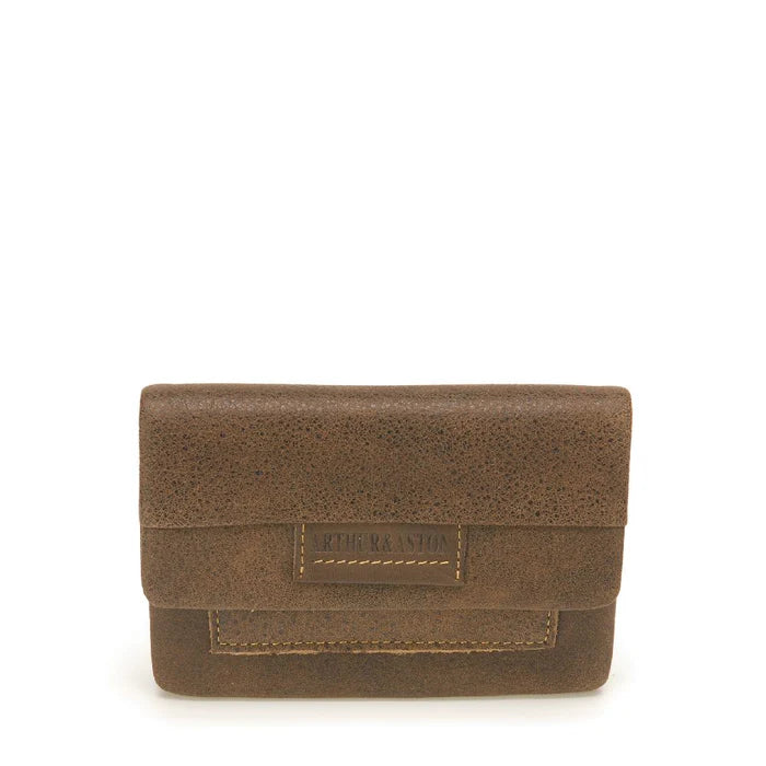 ARTHURT ET ASTON PORTE-MONNAIE RABAT MARCO CUIR 2158-949 CHATAIGNE