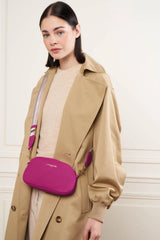 Lancaster – Petit Sac Trotteur- Studio Mimi- Orchidée-Cuir de taurillon
