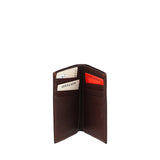 ARTHUR ET ASTON PETIT PORTE-CARTES CUIR ANGE 2528-119 NOIR FIL BLEU