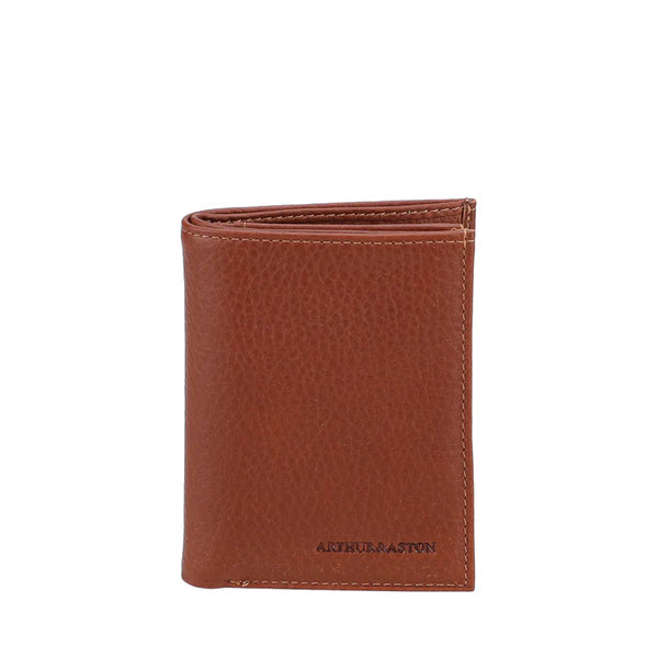 ARTHUR ET ASTON PORTEFEUILLE CUIR ANGE 2528-800 COGNAC
