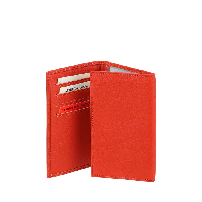 ARTHUR ET ASTON PORTE-PAPIERS ANGE CUIR NOIR 2528-939