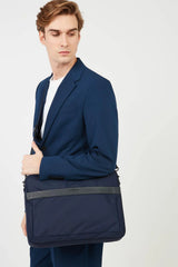 Lancaster- Porte-documents- Basic Sport Men's- Bleu foncé