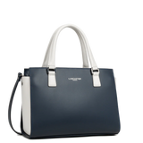 Lancaster – Sac à Main Beige Foncé – Cuir de Vachette Lisse-Smooth