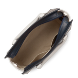 Lancaster – Sac à Main Beige Foncé – Cuir de Vachette Lisse-Smooth