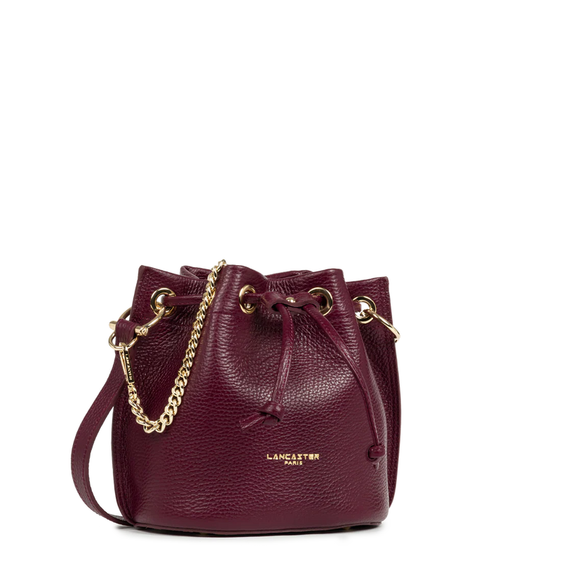 Petit sac bourse lancaster 470-80-BORDEAU_CH