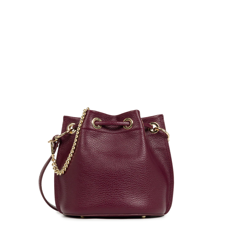 Petit sac bourse lancaster 470-80-BORDEAU_CH
