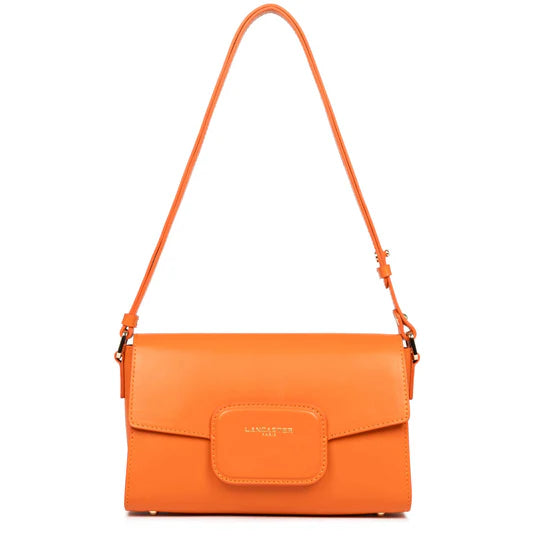 LANCASTER Sac trotteur cuir  480-054-ORANGE