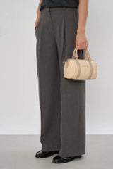 Lancaster – Petit sac polochon- Basic Ana- Beige