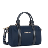 Lancaster – Petit Sac Polochon- Basic Ana- Bleu Foncé