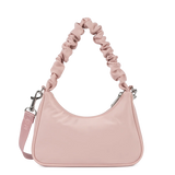 Lancaster – Petit sac besace- Basic Chouchou- Rose Fumé-nylon/polyamide