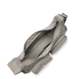 Lancaster – Sac besace- Basic Pocket- Galet foncé-nylon/polyamide