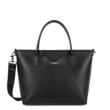 Lancaster Sac cabas noir – Cuir vegan
