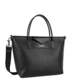 Lancaster Sac cabas noir – Cuir vegan