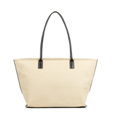 Lancaster – Sac cabas épaule- Canvas KBA-Beige / Noir