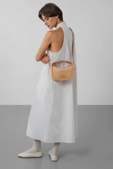 Lancaster- Petit Sac Besace- Mini Osier- Naturel-