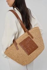 Lancaster – Sac cabas épaule- Le Panier- Cognac