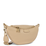 Lancaster Sac banane-Beige foncé-cuir de vachette-Dune