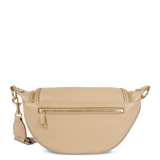 Lancaster Sac banane-Beige foncé-cuir de vachette-Dune