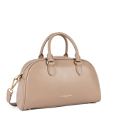 Lancaster – Sac à main Bowling- Donna Bow- Galet-Cuir de vachette lisse