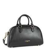 Lancaster – Sac à main Bowling- Donna Bow- Noir-Cuir de vachette lisse