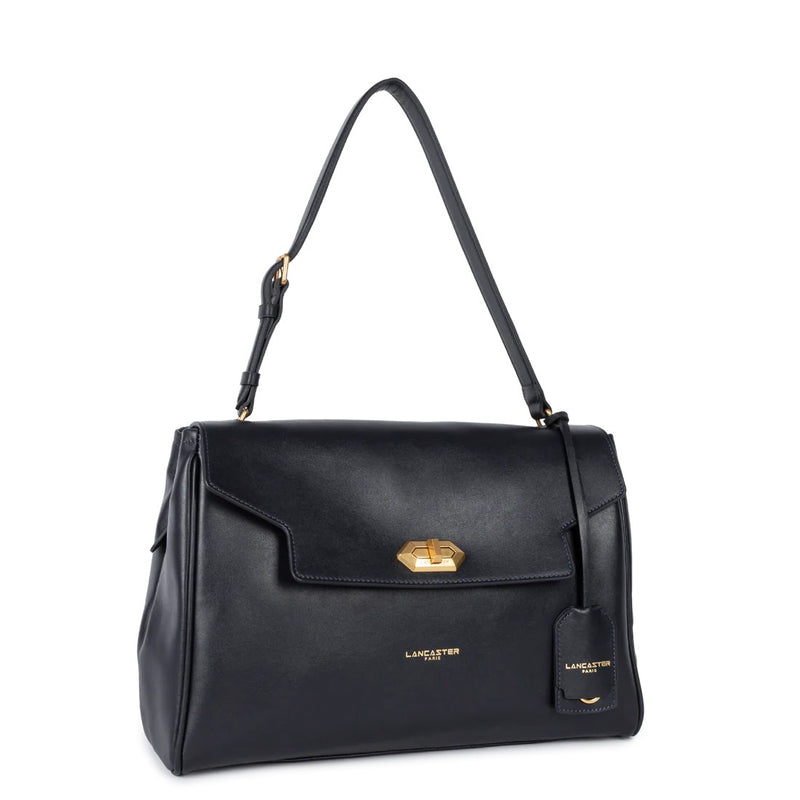 Grand sac cabas épaule LANCASTER  531-072-BLEUFONC