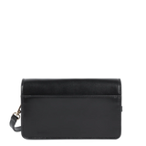 Lancaster – Pochette- Paris Philos- Noir-Cuir de vachette lisse