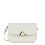 Lancaster- Petit Sac Trotteur- Paris Philos-Ecru-Cuir de vachette lisse