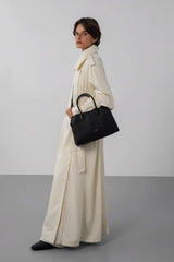 Lancaster – Sac à main- Donna Hopper- Noir-Cuir de vachette lisse