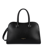 Lancaster – Sac à main- Donna Hopper- Noir-Cuir de vachette lisse