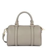 Lancaster – Sac polochon- Milano Ana- Mastic-cuir de vachette grainé