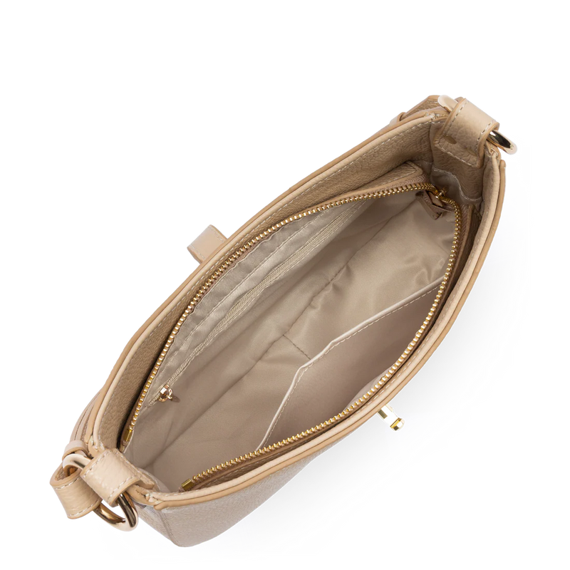 Sac besace LANCASTER 547-48-BEIGEFONCE