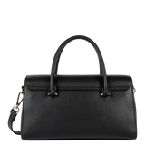 Lancaster – Sac à main- Milano Cosmos- Noir-Cuir de vachette grainé
