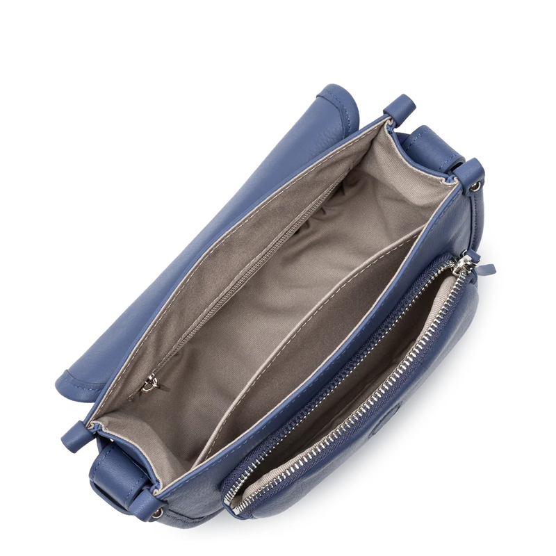 Petit sac besace lancaster 576-001-BLEUJEANS