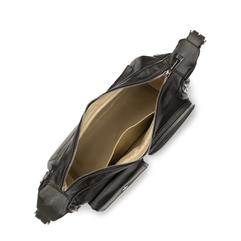 Sac besace LANCASTER 576-007-MARRON