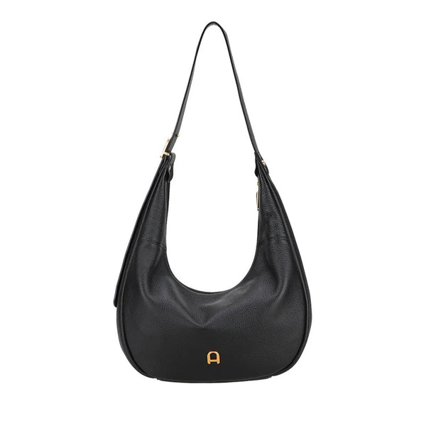 Besace Camille cuir Arthur & Aston  A203-11-NOIR