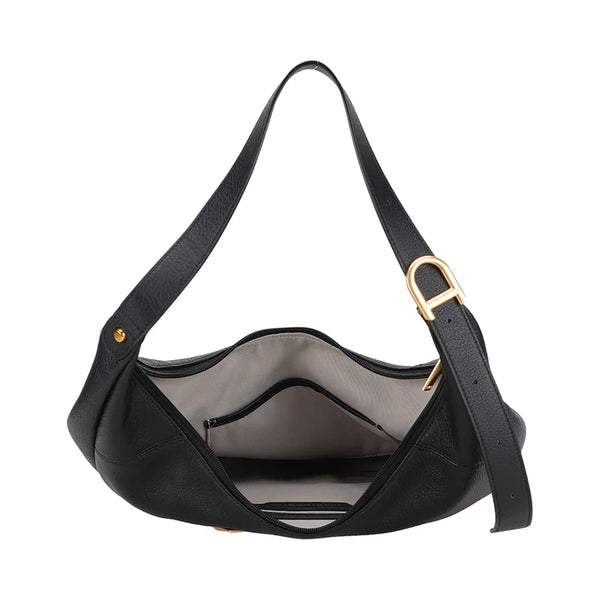 Besace Camille cuir Arthur & Aston  A203-11-NOIR