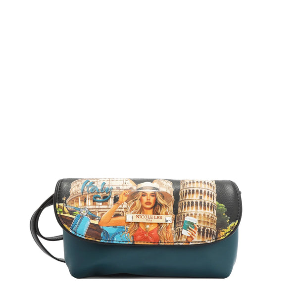 Trousse de maquillage Jeni Nicole Lee COS7808 MARTHA VOYAGE EN ITALIE