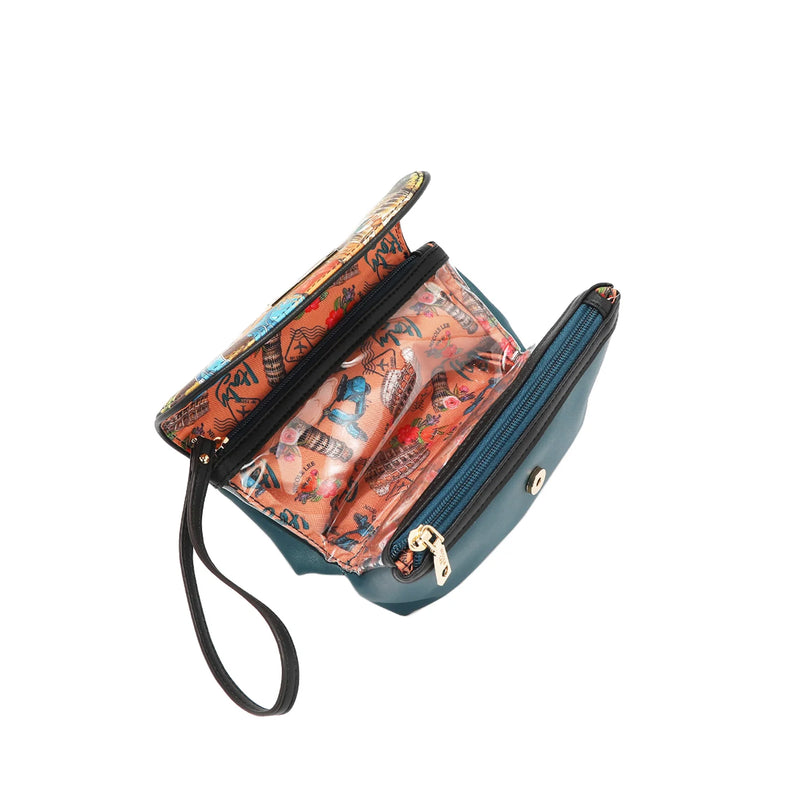 Trousse de maquillage Jeni Nicole Lee COS7808 MARTHA VOYAGE EN ITALIE