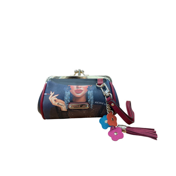 Porte-monnaie à verrouillage kiss Nicole lee CP6614 SAMANTHA LA BELLEZA