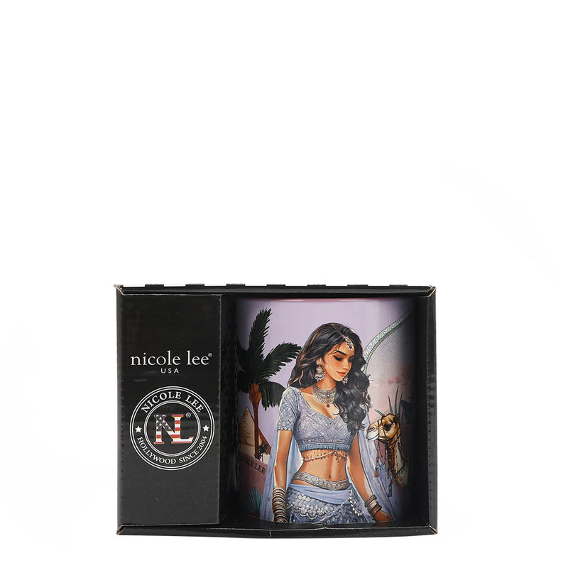 Tasse en céramique pétale Nicole Lee CUP7825 REINE CLÉOPÂTRE