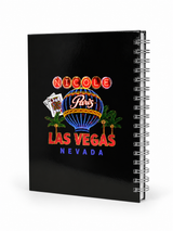 Agenda non daté Nicole Lee avec stylo collection Las Vegas