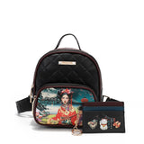 NICOLE LEE Coffret cadeau 2 pièces (mini sac à dos + porte-cartes)