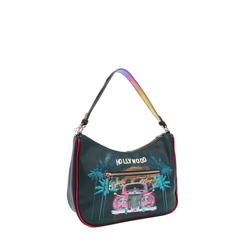 NICOLE LEE HOLLYWOOD DRIVE SHOULDER BAG